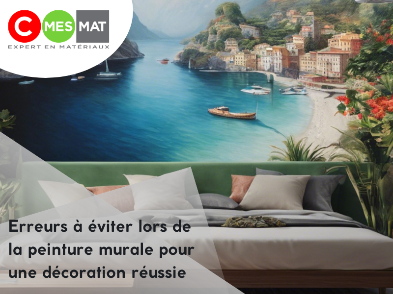 Les erreurs à éviter en peinture murale pour une décoration réussie