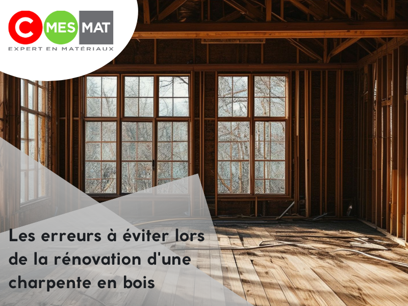 Les erreurs à éviter lors de la rénovation d'une charpente en bois