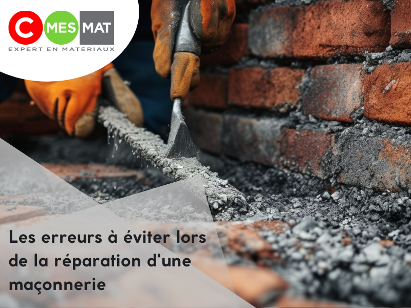Les erreurs à éviter lors de la réparation d'une maçonnerie