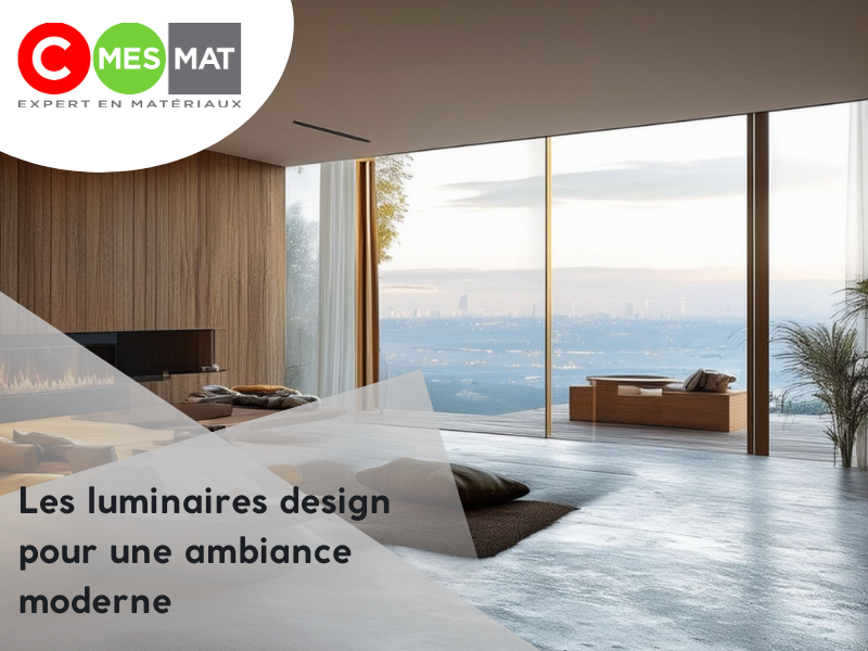 Les luminaires design pour une ambiance moderne