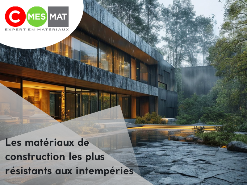 Les matériaux de construction les plus résistants aux intempéries