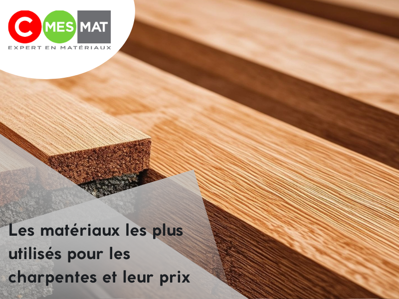 Les matériaux les plus utilisés pour les charpentes et leur prix