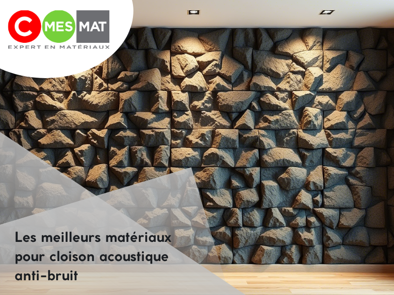 Les meilleurs matériaux pour cloison acoustique anti-bruit