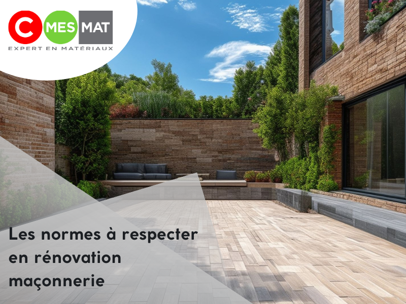 Les normes à respecter en rénovation maçonnerie