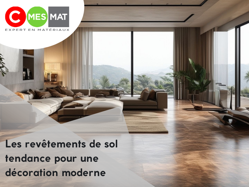Les revêtements de sol tendance pour une décoration moderne
