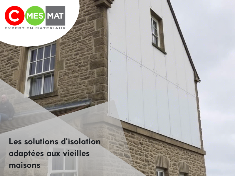 Les solutions d'isolation adaptées aux vieilles maisons