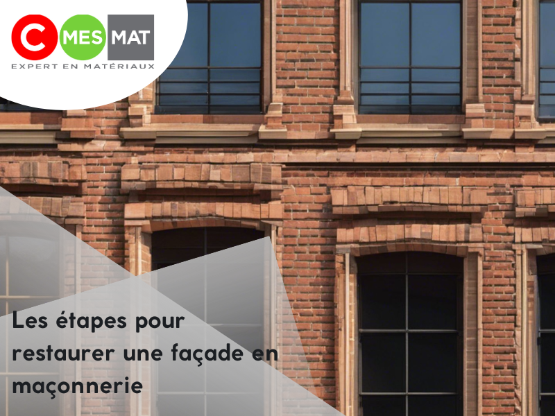 Les étapes pour restaurer une façade en maçonnerie