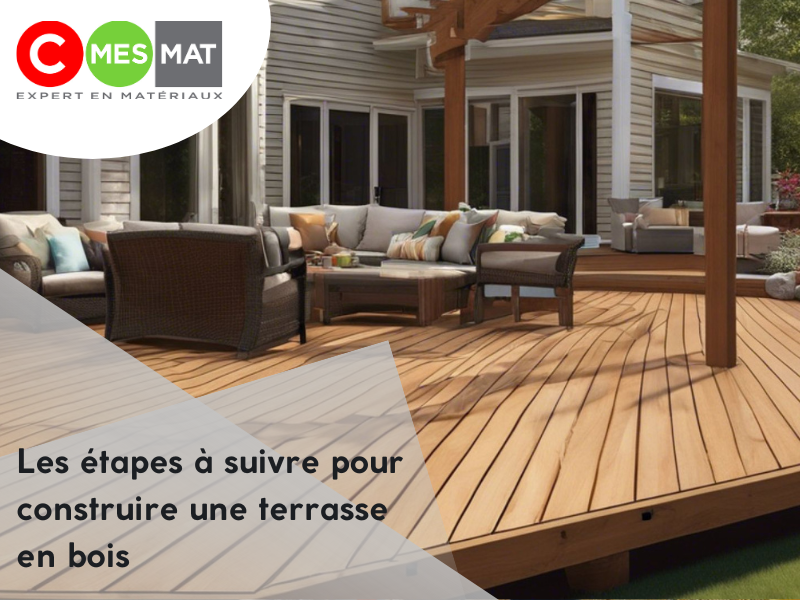 Les étapes à suivre pour construire une terrasse en bois