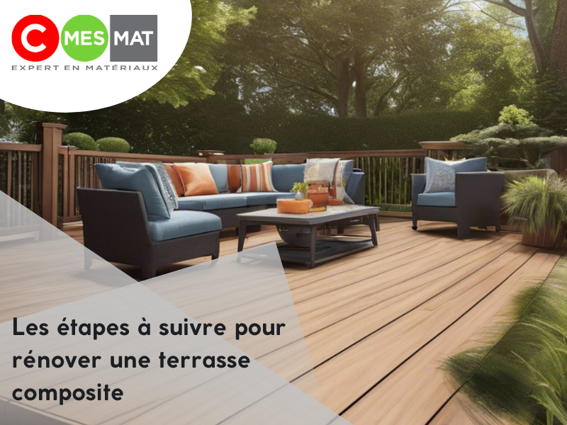 Les étapes à suivre pour rénover une terrasse composite