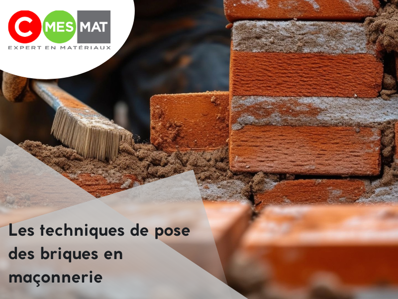 Les techniques de pose des briques en maçonnerie