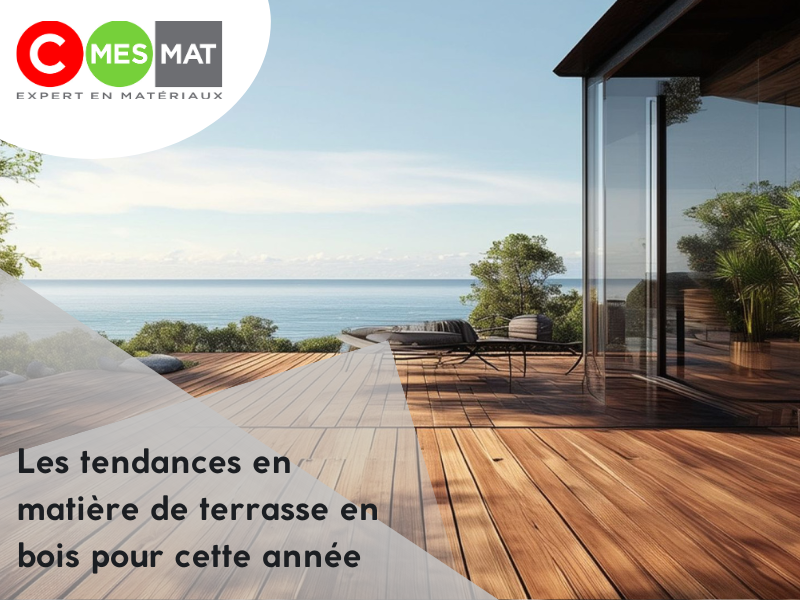 Les tendances en matière de terrasse en bois pour cette année