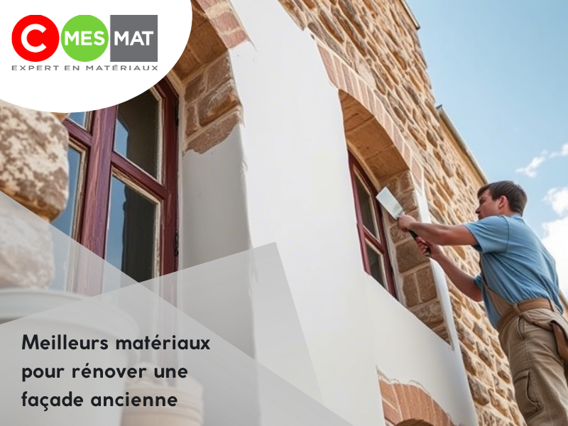 Meilleurs matériaux pour rénover une façade ancienne