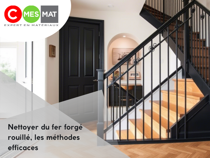 Nettoyer du fer forgé rouillé : les méthodes efficaces