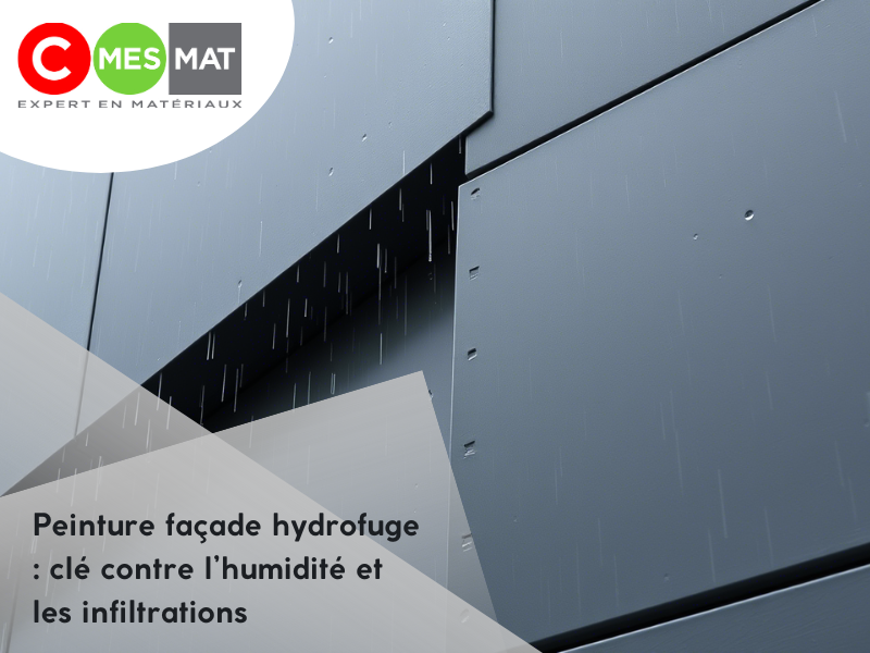 Peinture façade hydrofuge : la clé contre l’humidité et les infiltrations