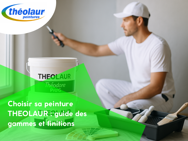 Choisir sa peinture THEOLAUR guide des gammes et finitions