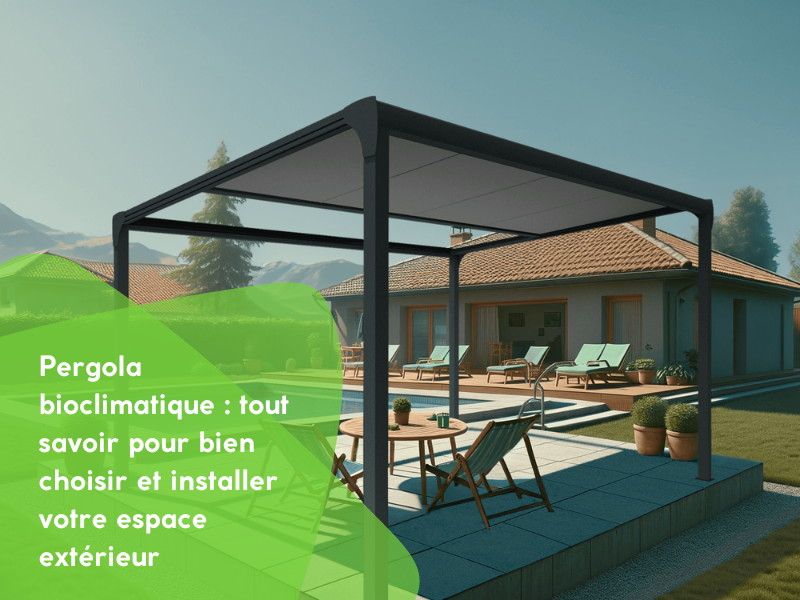 Pergola bioclimatique : tout savoir pour bien choisir et installer votre espace extérieur