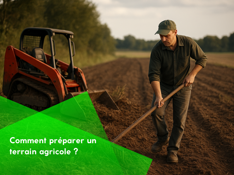 Comment préparer un terrain agricole ?