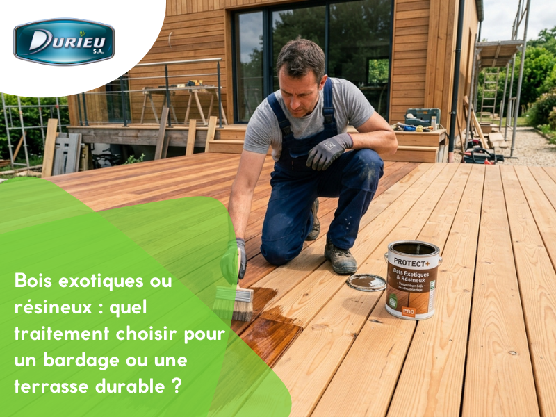 Bois exotiques ou résineux : quel traitement choisir pour un bardage ou une terrasse durable ?