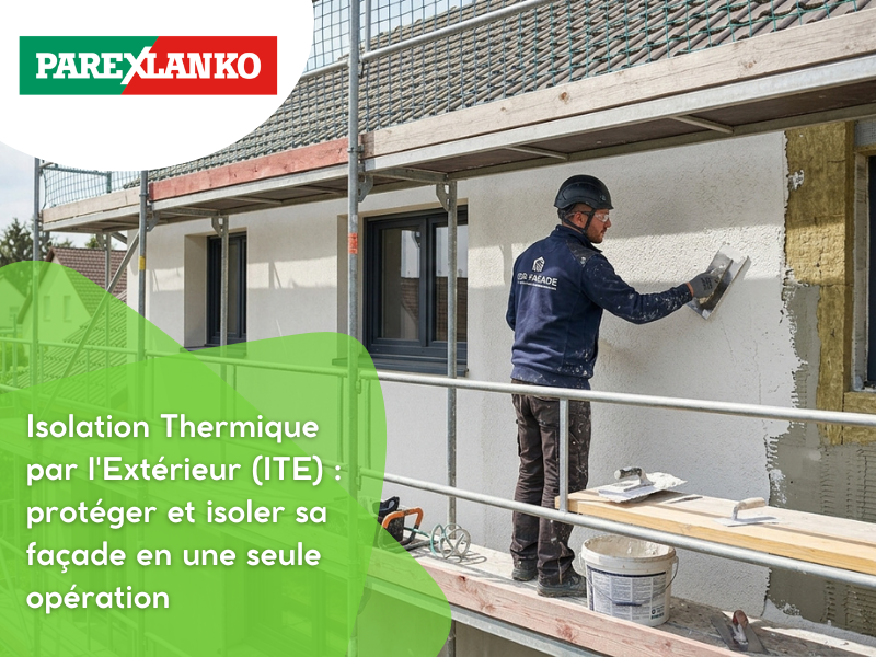 Isolation Thermique par l'Extérieur (ITE) : protéger et isoler sa façade en une seule opération