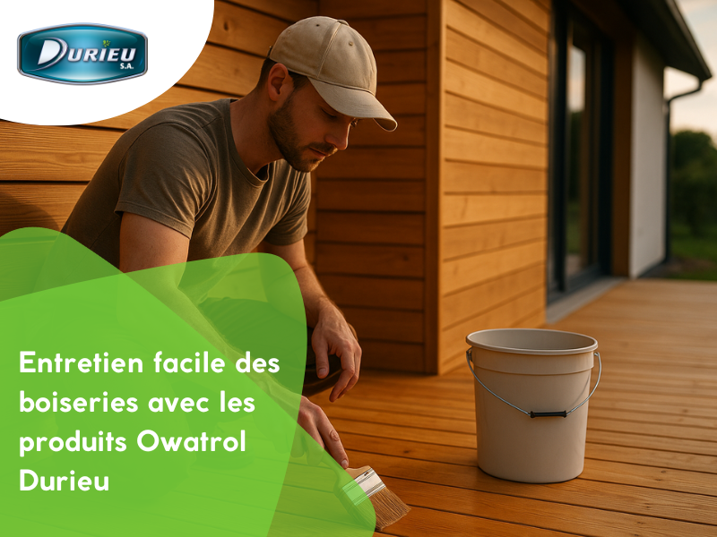Entretien facile des boiseries avec les produits Owatrol Durieu