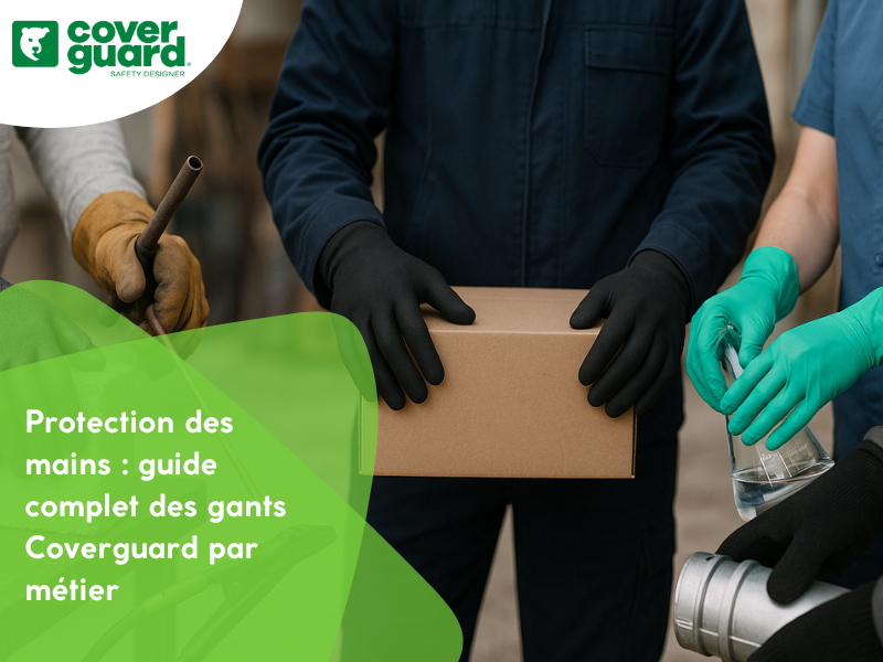 Protection des mains : guide complet des gants Coverguard par métier