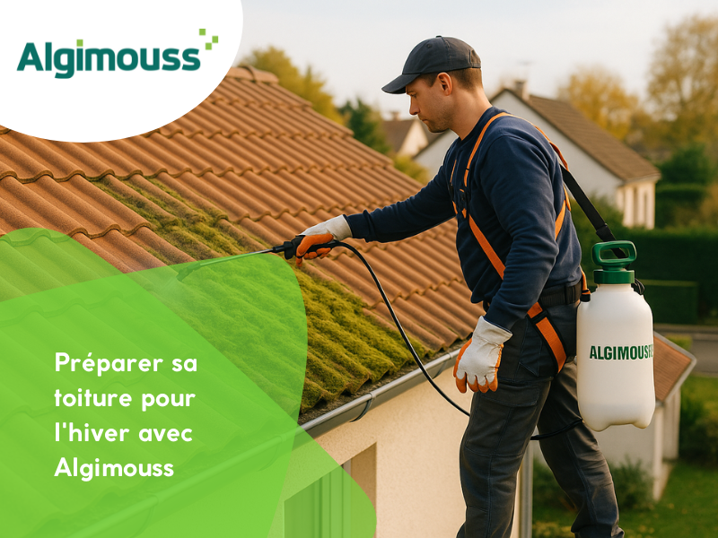 Préparer sa toiture pour l'hiver avec Algimouss