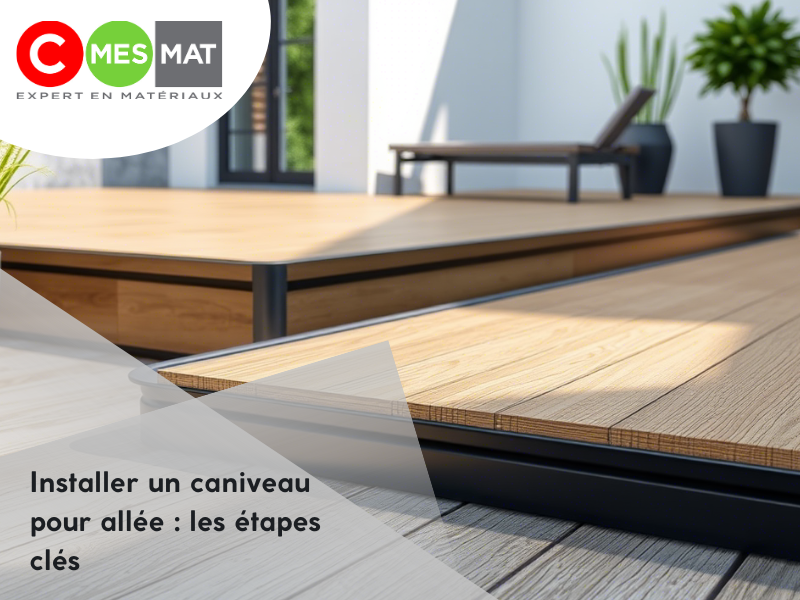 Quel matériau choisir pour un caniveau de terrasse ?