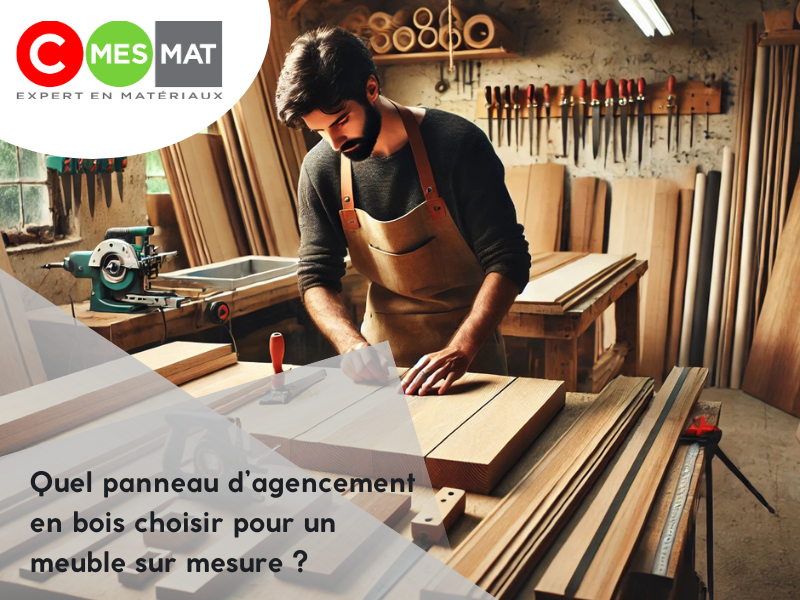 Quel panneau d’agencement en bois choisir pour un meuble sur mesure ?
