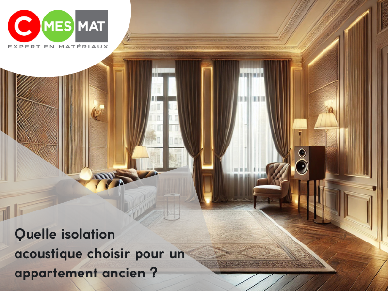 Quelle isolation acoustique choisir pour un appartement ancien ?