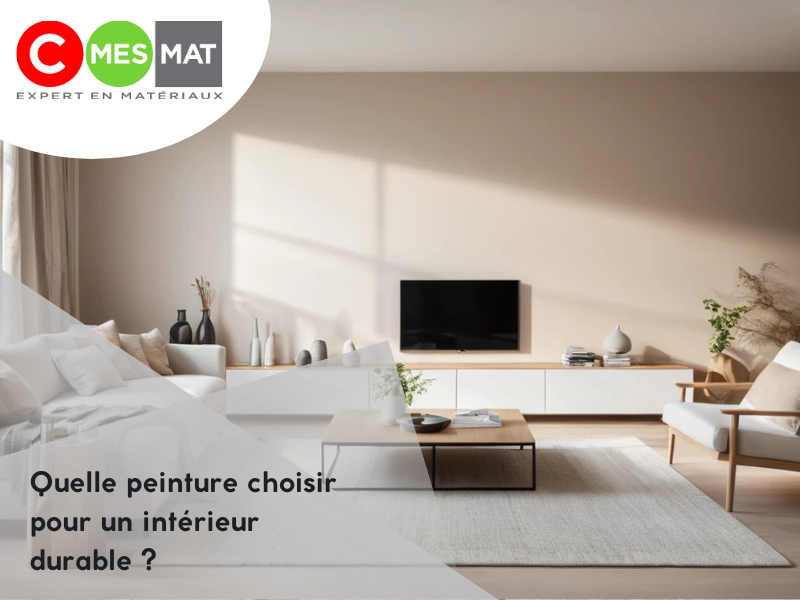 Quelle peinture choisir pour un intérieur durable ?