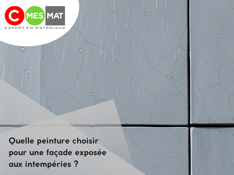 Quelle peinture choisir pour une façade exposée aux intempéries ?
