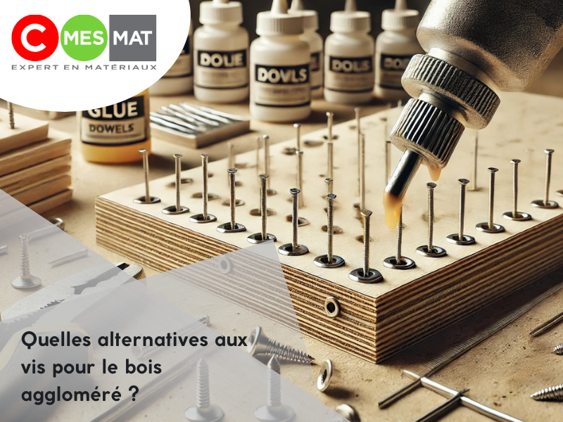 Quelles alternatives aux vis pour le bois aggloméré ?