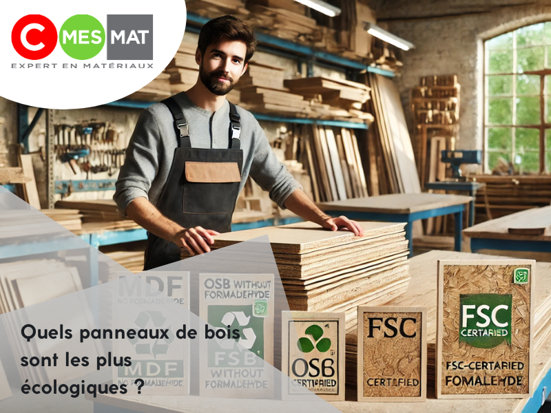 Quels panneaux de bois sont les plus écologiques ?