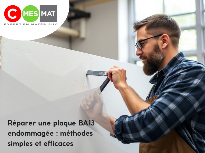 Réparer une plaque BA13 endommagée : méthodes simples et efficaces