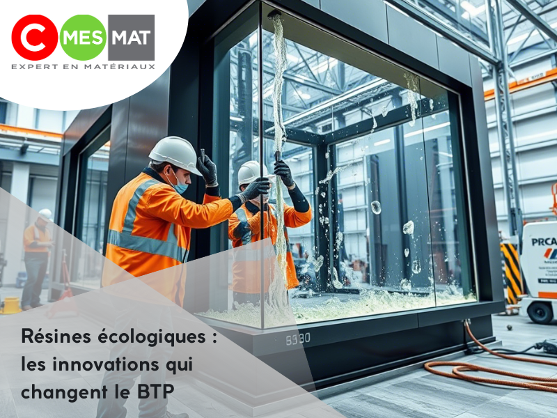 Résines écologiques : les innovations qui changent le BTP