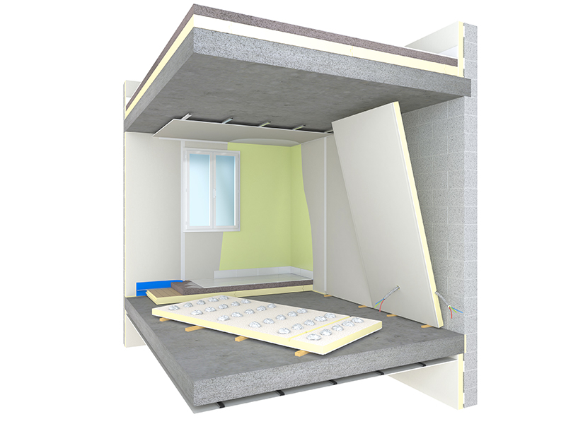 Eurothane® G, l’isolant qui fait gagner du temps et des m²