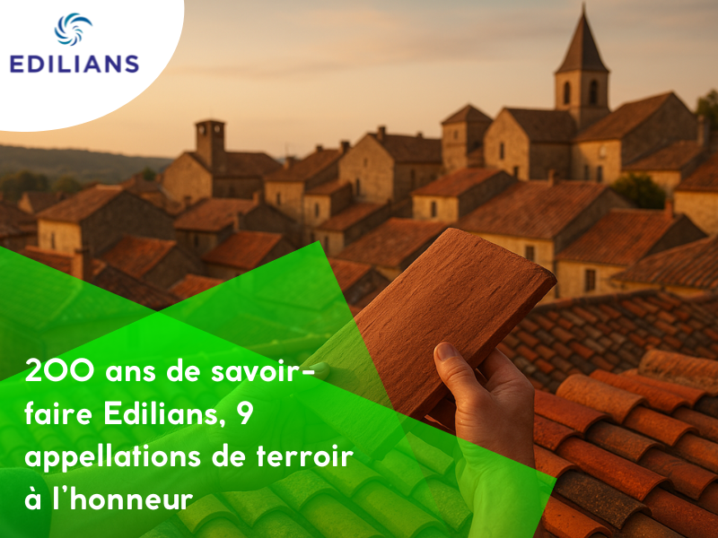 200 ans de savoir-faire Edilians, 9 appellations de terroir à l’honneur