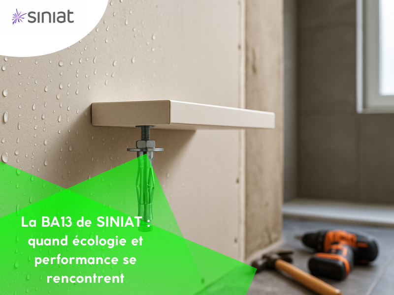 Plaques multifonctions Solidroc de Siniat résistantes ... et légères