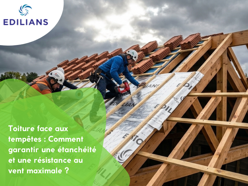 Toiture face aux tempêtes : Comment garantir une étanchéité et une résistance au vent maximale ?