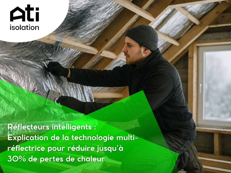 Réflecteurs intelligents pour réduire jusqu’à 30 % de pertes de chaleur