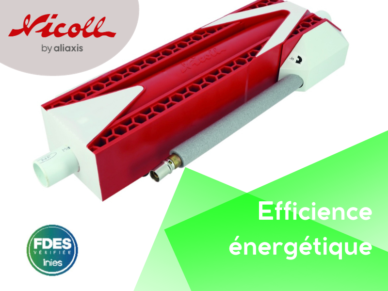 Découvrez le récupérateur de chaleur Nicoll 
