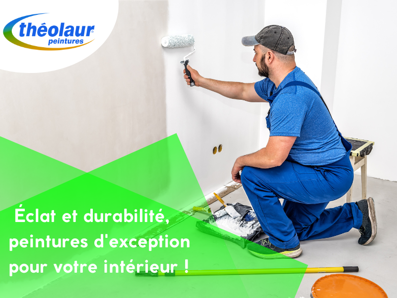 Sublimez votre intérieur avec les peintures d'exception de THEOLAUR : éclat et durabilité réunis !