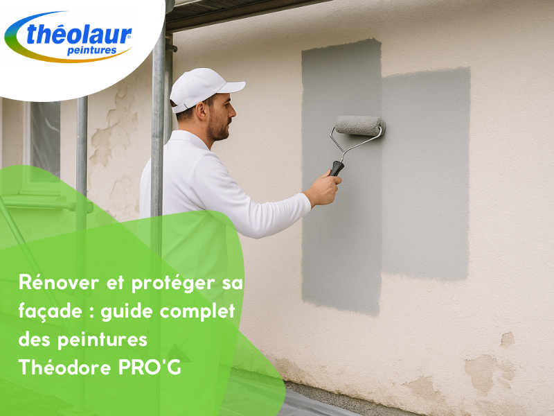Rénover et protéger sa façade : guide complet des peintures Théodore PRO'G (THEOLAUR)