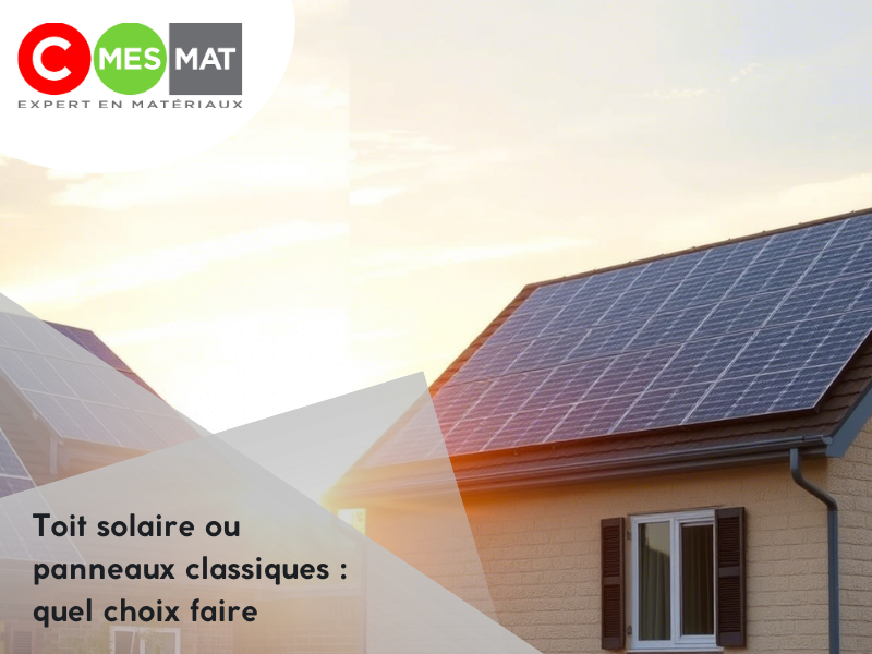Toit solaire ou panneaux classiques : quel choix faire ?