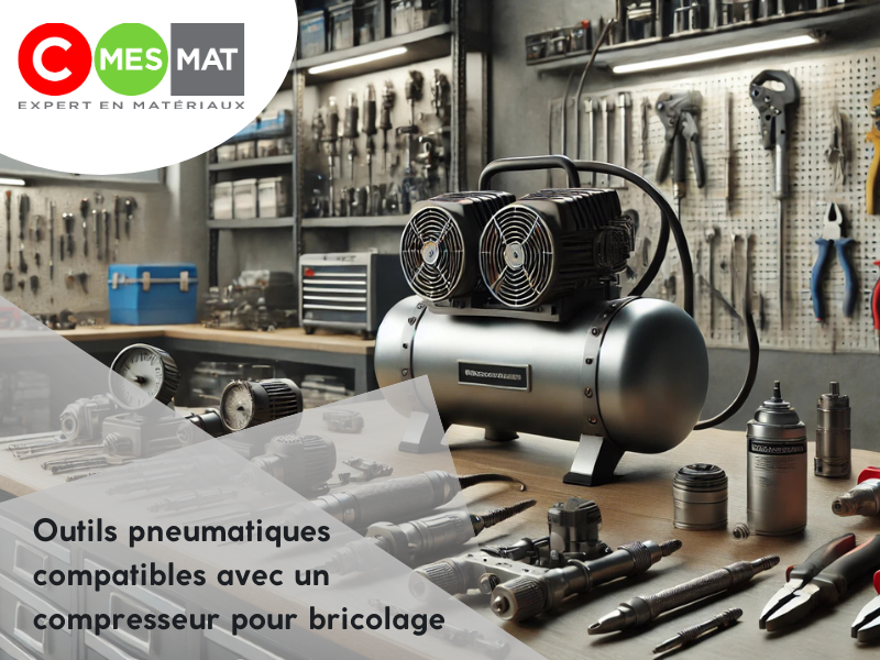 Les outils pneumatiques compatibles avec un compresseur pour bricolage