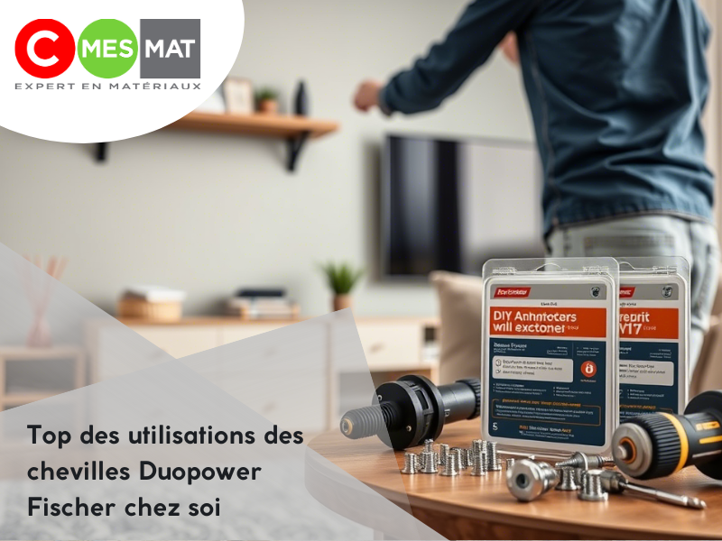 Top 5 des utilisations des chevilles Duopower Fischer chez soi