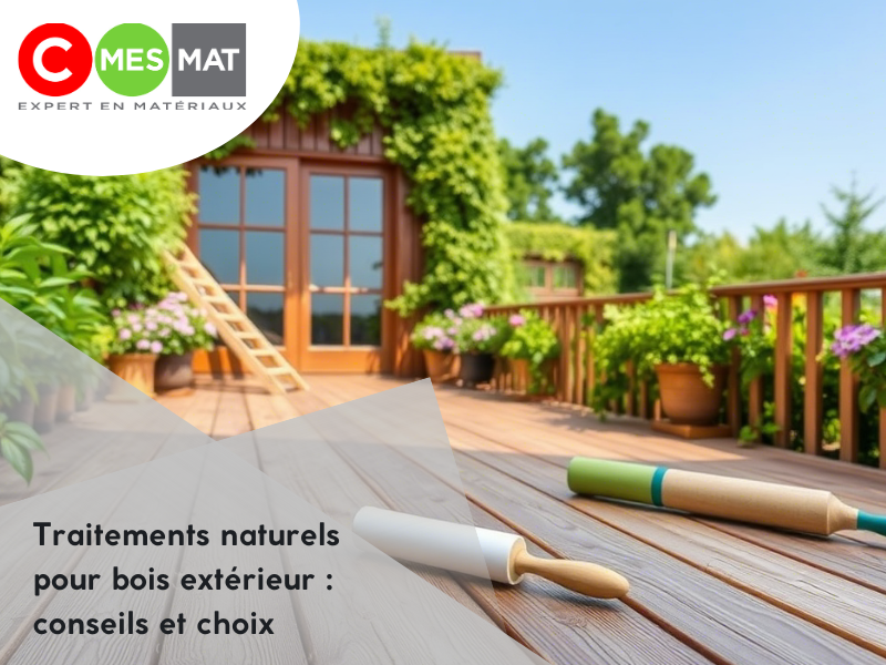 Traitements naturels pour bois extérieur : conseils et choix