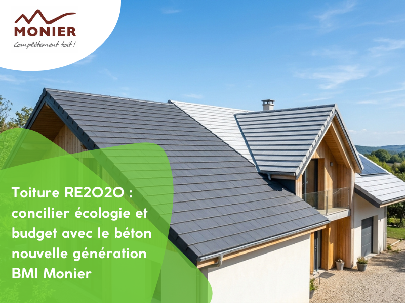 Toiture RE2020 : comment concilier performance écologique et budget grâce au béton nouvelle génération ?