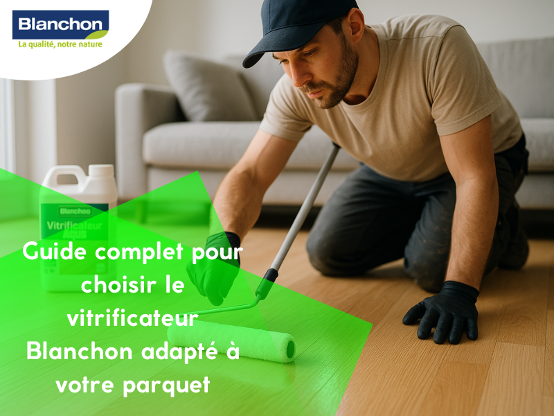 Guide complet pour choisir le vitrificateur Blanchon adapté à votre parquet