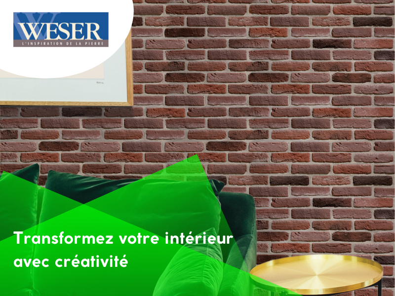 6 idées de décoration d’intérieur à réaliser avec des plaquettes de parement